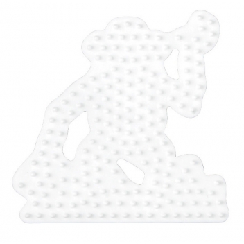 297 - 0028178297015 - Hama - Plaque Singe pour perles standard (Ø5 mm)