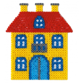 306 - 28178003067 - Hama - Plaque Maison pour perles standard (Ø5 mm) - 3