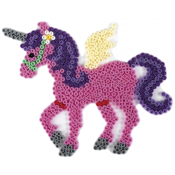 315TR - 0028178315009 - Hama - Plaque transp. Licorne pour perles standard (Ø5 mm)