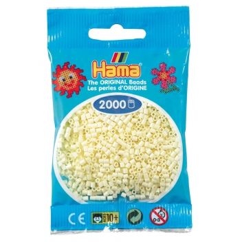 50102 - 0028178501020 - Hama - 2 000 perles mini (petites perles Ø2,5 mm) crème - 2
