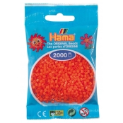 2 000 perles mini (petites perles Ø2,5 mm) orange