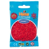 2 000 perles mini (petites perles Ø2,5 mm) rouge
