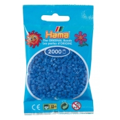 2 000 perles mini (petites perles Ø2,5 mm) bleu