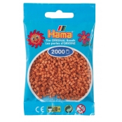 2 000 perles mini (petites perles Ø2,5 mm) marron clair