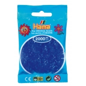 2 000 perles mini (petites perles Ø2,5 mm) bleu néon