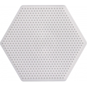 Plaque petit hexagone Pour petites perles Ø2,5 mm (mini)