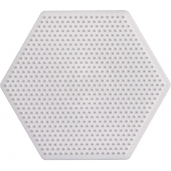594 - 0028178005948 - Hama - Plaque petit hexagone Pour petites perles Ø2,5 mm (mini)