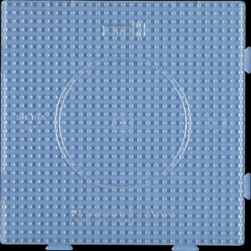 234TR - 28178234003 - Hama - Plaque Carré transp assemblable pour perles standard (Ø5mm) - 3