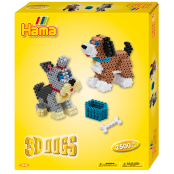 Kit perles & plaques standard (Ø5 mm) Midi 3D Chien