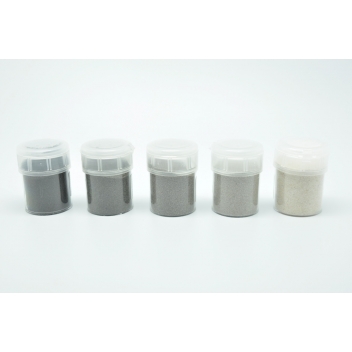  - 3700982207059 - Graine créative - Pot de sable Assortiment Blanc noir gris (5 x 45g) - 2