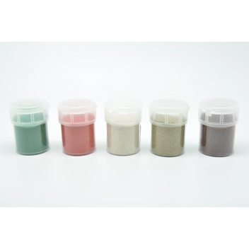  - 3700982207073 - Graine créative - Lot Noël 5 pots de sable (5 x 45g) - 2
