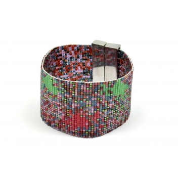  - 3700982212886 - Miyuki - Kit bracelet manchette perle Miyuki 11/0 tissé Abstrait - 4