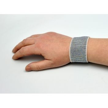  - 3700982212893 - Miyuki - Kit bracelet manchette grosse perle Miyuki 10/0 tissé Bleu ciel - 4