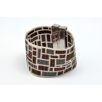  - 3700982212923 - Miyuki - Kit bracelet manchette perle Miyuki 11/0 tissé Géométrique - 4