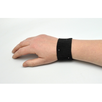  - 3700982212947 - Miyuki - Kit bracelet manchette grosse perle Miyuki 10/0 tissé Noir - 4
