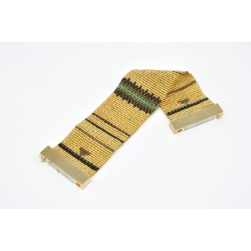  - 3700982212954 - Miyuki - Kit bracelet manchette perle Miyuki 11/0 tissé Incas doré - 3