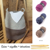 Panier au crochet Niveau débutante