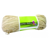 Raphia végétal Couleur naturelle en bobine 50 g