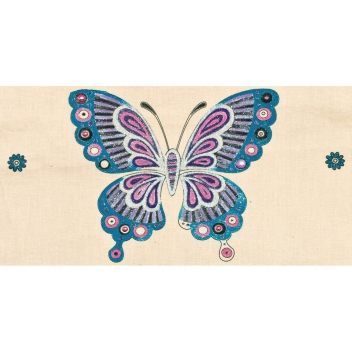 DA0140013676 - 5411711428536 - Darwi - Feutre peinture pour tissu Turquoise pailleté