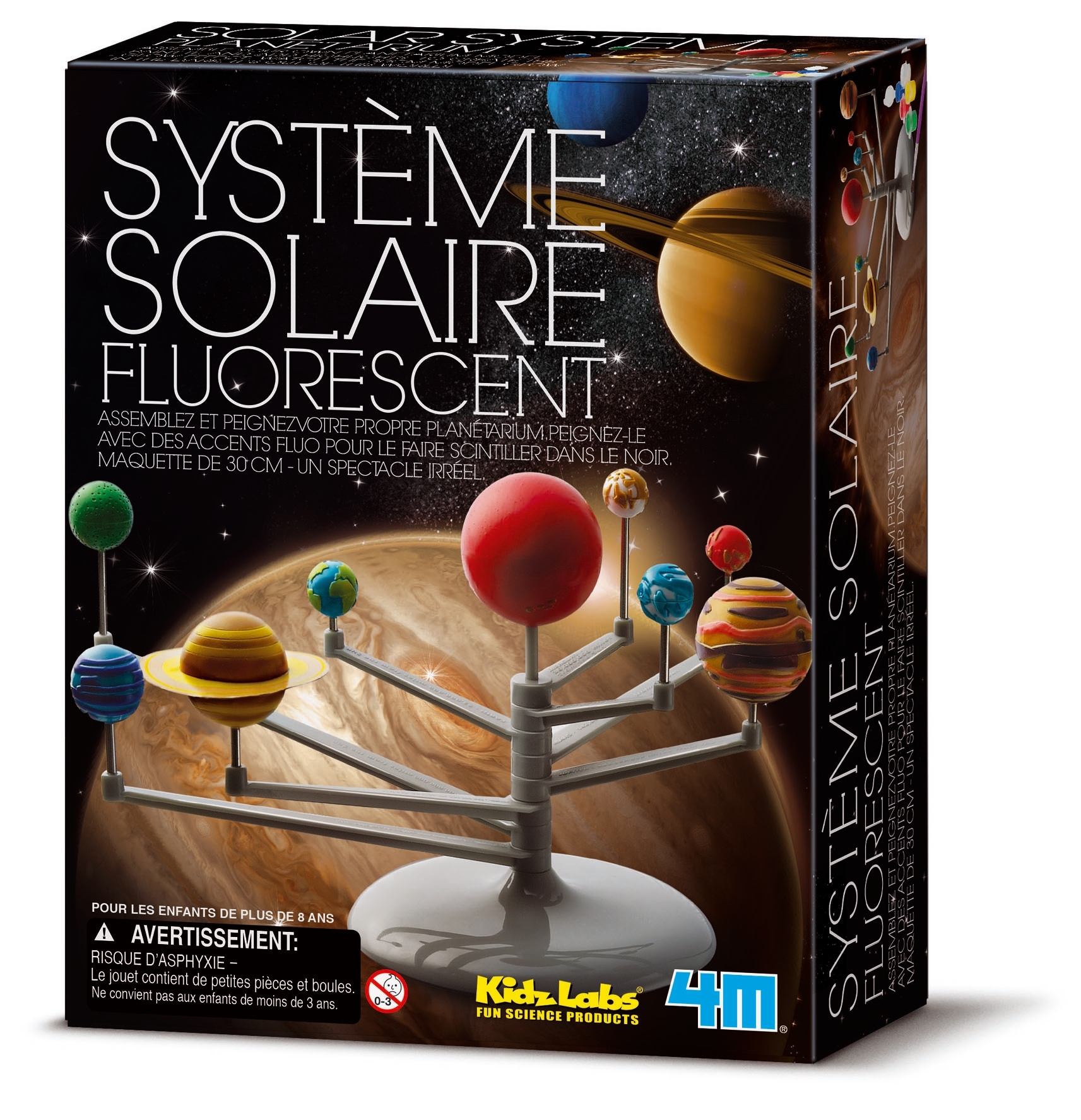 Kit Dam4m Pour Enfant Système Solaire Fluorescent
