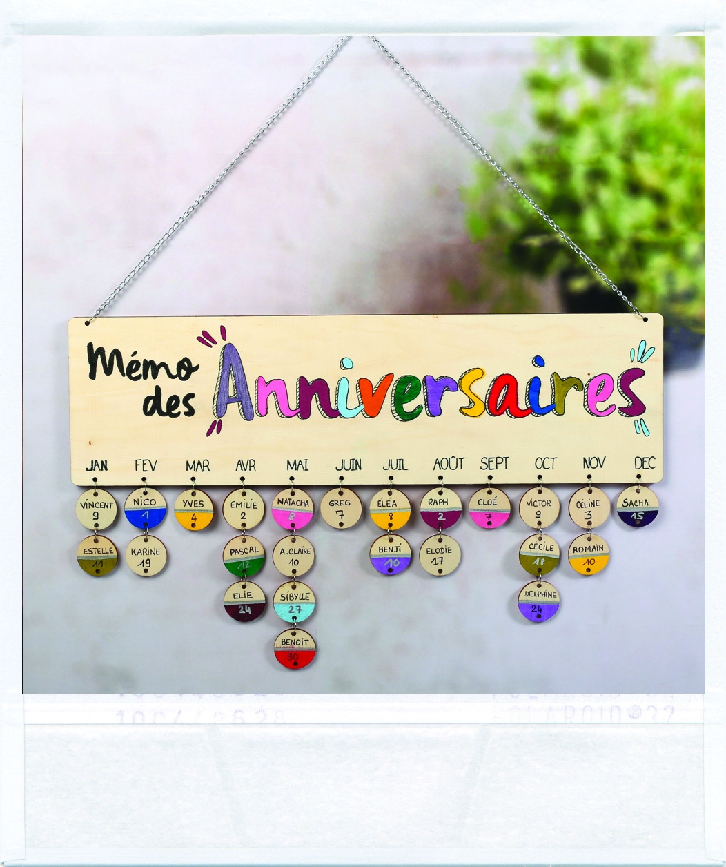 Calendrier Memo Anniversaire En Bois 400x12 Graine Creative Ref Calendrier Memo Anniversaire En Bois 400x12 Graine Creative Ref