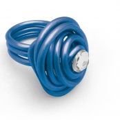 Fil aluminium Ø 2,5 mm 5 mètres Bleu foncé