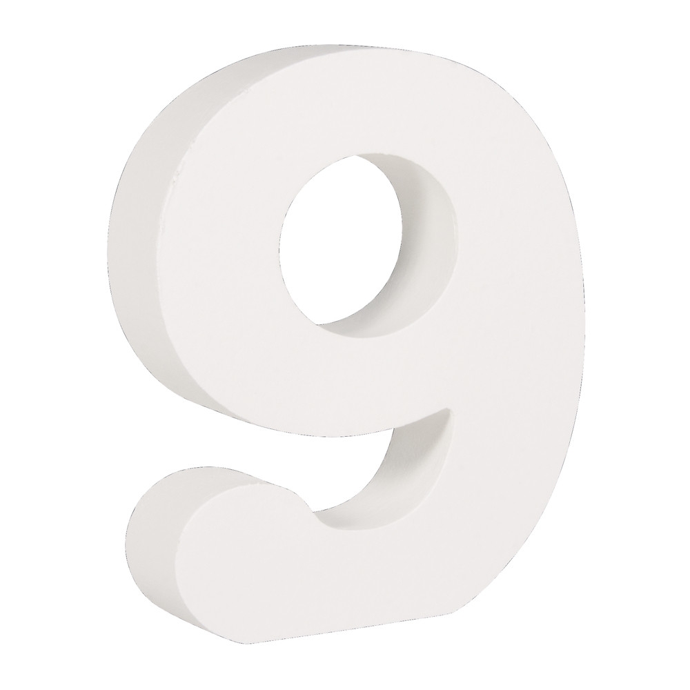 Chiffre 9 Mdf Blanc 11 Cm Rayher Lettres Et Chiffres Chiffre 9 Mdf Blanc 11 Cm Rayher Lettres Et Chiffres