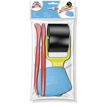 265100 - 4007817870044 - Fimo - Kit outil pour Fimo kids 4 pièces