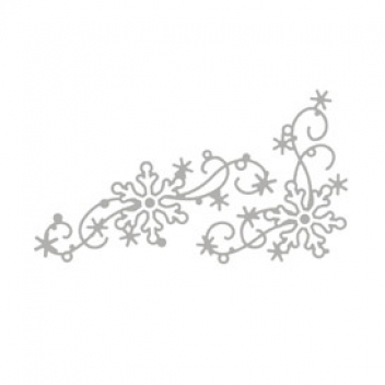 Pochoir D Embossage Deco Flocon De Neige 3 2 9 3cm 2 Piec Rayher