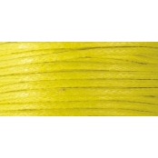 Cordon Jaune Coton ciré Ø 1mm 20 m