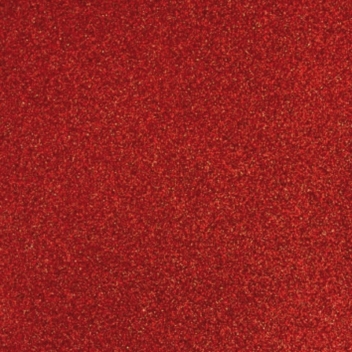  - 3700982207929 - Rayher - Papier Rouge cardinal Poudre paillettes 30,5cm 5 feuil.