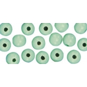 Perle bois Vert clair Ronde Ø4 mm 150 pièc.