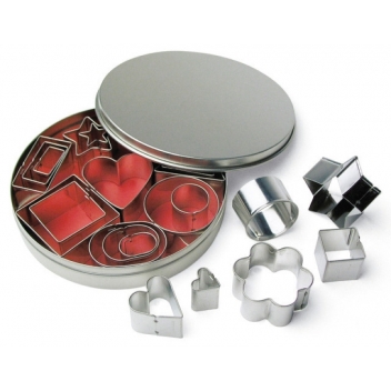 8619800 - 4006166612053 - Rayher - Emporte-pièces en métal 2 à 4 cm 24 pièces