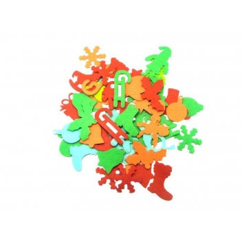 L214968 - 3900002149684 - Sodertex - Motif adhésif feutrine MAXI PACK 450 pièces - 3