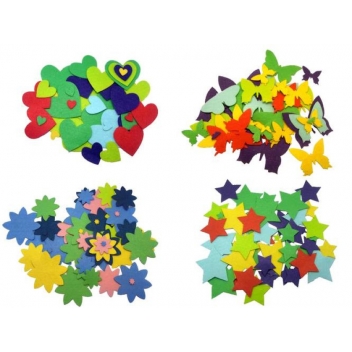 L215968 - 3900002159683 - Sodertex - Motif adhésif feutrine MAXI PACK 600 pièces - 5