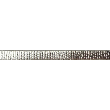 PSBRA09 - 3660246059117 - MegaCrea - Bracelet 6 mm Style croco Argenté