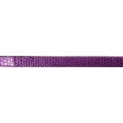 Bracelet 6 mm Style croco Violet