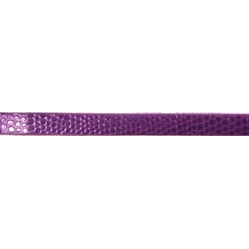 PSBRA15 - 3660246059179 - MegaCrea - Bracelet 6 mm Style croco Violet