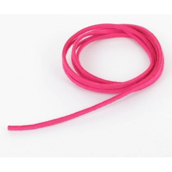 SUD014 - 3660246009525 - MegaCrea - Cordon suédine Fuchsia 1m - 2