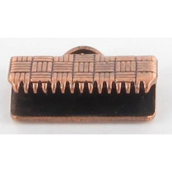 VAP13C - 3660246045868 - MegaCrea - Embout ruban et miyuki 13x5 mm Cuivré