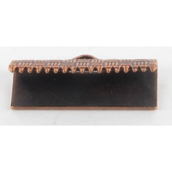 VAP14C - 3660246045912 - MegaCrea - Embout ruban et miyuki 19x5 mm Cuivré
