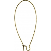 Boucles d'oreille filaire longue Bronze La paire