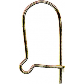 VAP41B - 3660246064975 - MegaCrea - Boucles d'oreille filaire Bronze (lot de 10 paires)