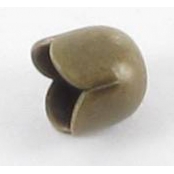 Embout tulipe Ø 4 mm Bronze (lot de 10)