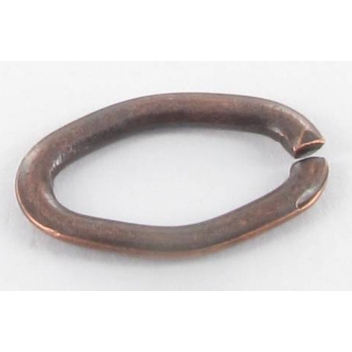VAP83/1C - 3660246001277 - MegaCrea - Anneau brisé ovale 15x10 mm Cuivré 10 pièces