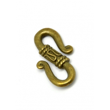 FE102B - 3660246114595 - MegaCrea - Fermoir en S Bronze - 2