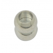 Fermoir cordon Double boule aimantée Argenté