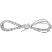 Cordon cuir Ø 1 mm Gris 1 m