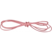 Cordon cuir Ø 1 mm Rose 1 m