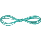 Cordon cuir Ø 1 mm Turquoise 1 m